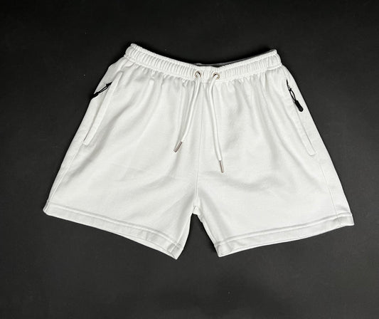 Mens 5 inch shorts (White)